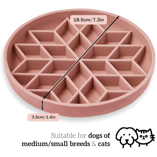 OHMO Anti-sling dog bowl, anti-slinging bowl dogs for cats puppies, healthy eating, stops bloating, non-slip, environmentally friendly silicone (slate grey) OHMO Anti-sling dog bowl, anti-slinging bowl dogs for cats puppies, healthy eating, stops bloating, non-slip, environmentally friendly silicone (slate grey)