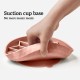 OHMO Anti-sling dog bowl, anti-slinging bowl dogs for cats puppies, healthy eating, stops bloating, non-slip, environmentally friendly silicone (slate grey) OHMO Anti-sling dog bowl, anti-slinging bowl dogs for cats puppies, healthy eating, stops bloating, non-slip, environmentally friendly silicone (slate grey)