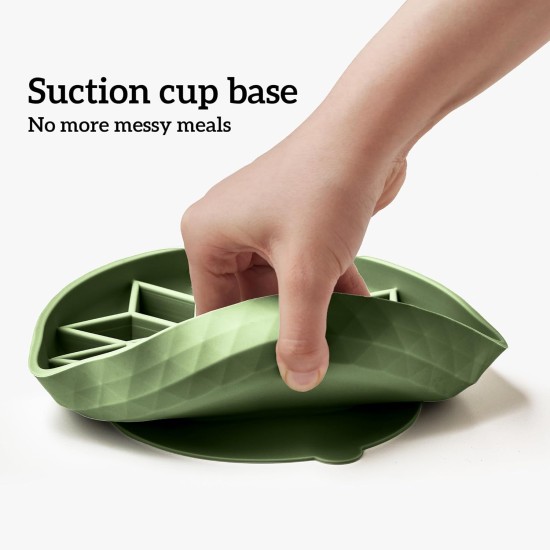 OHMO Anti-sling dog bowl, anti-slinging bowl dogs for cats puppies, healthy eating, stops bloating, non-slip, environmentally friendly silicone (slate grey) OHMO Anti-sling dog bowl, anti-slinging bowl dogs for cats puppies, healthy eating, stops bloating, non-slip, environmentally friendly silicone (slate grey)