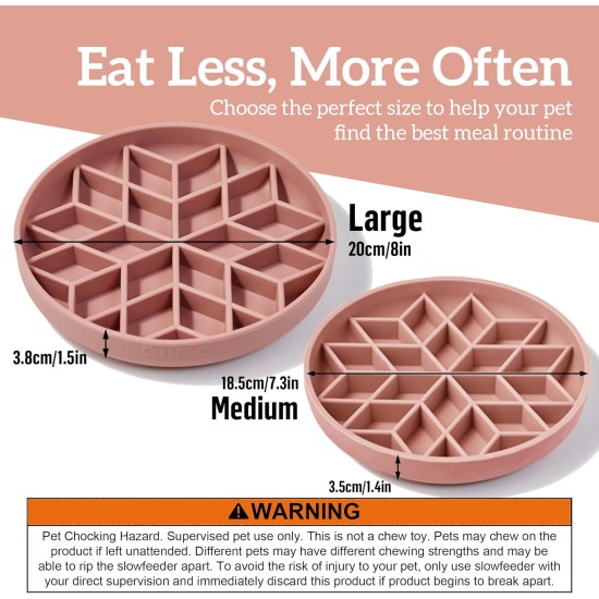 OHMO Anti-sling dog bowl, anti-slinging bowl dogs for cats puppies, healthy eating, stops bloating, non-slip, environmentally friendly silicone (slate grey) OHMO Anti-sling dog bowl, anti-slinging bowl dogs for cats puppies, healthy eating, stops bloating, non-slip, environmentally friendly silicone (slate grey)
