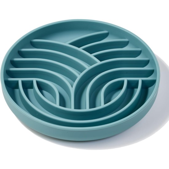 OHMO Anti-sling dog bowl, anti-slinging bowl dogs for cats puppies, healthy eating, stops bloating, non-slip, environmentally friendly silicone (slate grey) OHMO Anti-sling dog bowl, anti-slinging bowl dogs for cats puppies, healthy eating, stops bloating, non-slip, environmentally friendly silicone (slate grey)