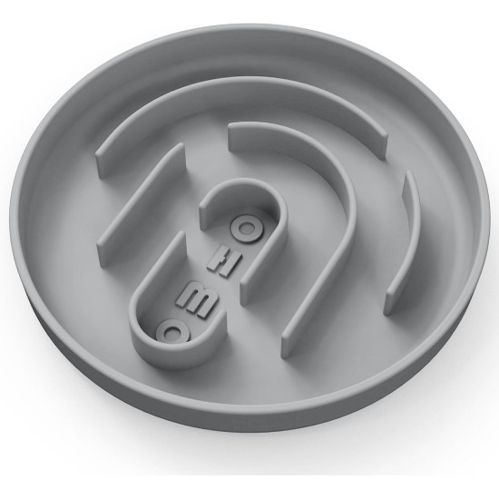 OHMO Anti-sling dog bowl, anti-slinging bowl dogs for cats puppies, healthy eating, stops bloating, non-slip, environmentally friendly silicone (slate grey) OHMO Anti-sling dog bowl, anti-slinging bowl dogs for cats puppies, healthy eating, stops bloating, non-slip, environmentally friendly silicone (slate grey)