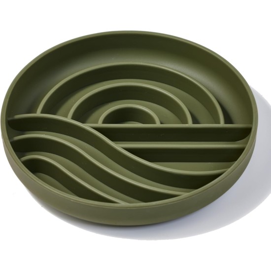OHMO Anti-sling dog bowl, anti-slinging bowl dogs for cats puppies, healthy eating, stops bloating, non-slip, environmentally friendly silicone (slate grey) OHMO Anti-sling dog bowl, anti-slinging bowl dogs for cats puppies, healthy eating, stops bloating, non-slip, environmentally friendly silicone (slate grey)