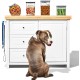 OXO Good Grips Pet POP Container - 4.2L with Scoop | Ideal for up to 4 lbs Dog Food or 4 lbs Cat Food | Airtight Storage Container | BPA Free OXO Good Grips Pet POP Container - 4.2L with Scoop | Ideal for up to 4 lbs Dog Food or 4 lbs Cat Food | Airtight Storage Container | BPA Free