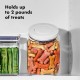 OXO Good Grips Pet POP Container - 4.2L with Scoop | Ideal for up to 4 lbs Dog Food or 4 lbs Cat Food | Airtight Storage Container | BPA Free OXO Good Grips Pet POP Container - 4.2L with Scoop | Ideal for up to 4 lbs Dog Food or 4 lbs Cat Food | Airtight Storage Container | BPA Free