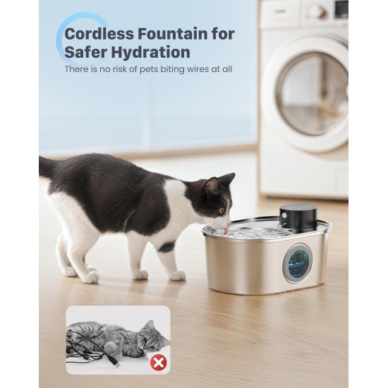 Official POOEKEN 12 Packs (6 Filter 6 Sponges) for B3 Battery Cat Fountain, Cat Fountain Replacement Filter with Activated Carbon Filter, Ultra Fine Fibre Official POOEKEN 12 Packs (6 Filter 6 Sponges) for B3 Battery Cat Fountain, Cat Fountain Replacement Filter with Activated Carbon Filter, Ultra Fine Fibre