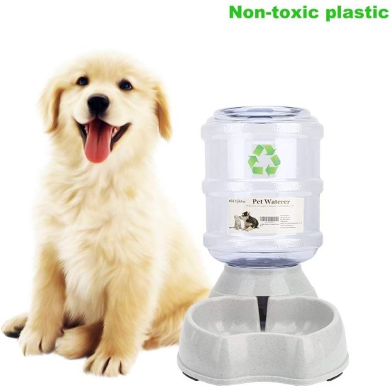 Old Tjikko Automatic Cat Feeder and Water Drinker Set for Small Animals, Dog Bowl, 3.8 L, BPA (Bisphenol A) Free Old Tjikko Automatic Cat Feeder and Water Drinker Set for Small Animals, Dog Bowl, 3.8 L, BPA (Bisphenol A) Free