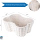 OtterPets Pet Toy Storage - Bone Shaped Basket - Cotton Rope Handmade - Dog Cat Toy Storage