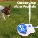 Outdoor Dog Water Fountain Step On Automatic Dog Water Sprinkler Outdoor Paw Activated Dog Water Dispenser with Hose for Cats and Dogs Outdoor Dog Water Fountain Step On Automatic Dog Water Sprinkler Outdoor Paw Activated Dog Water Dispenser with Hose for Cats and Dogs