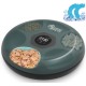 Ownpets 6 Meals Automatic Cat Feeder for Wet/Dry Food, with 2 Ice Packs, Programmable Timed Pet Feeder, Car Feeder for Cats, Small Dogs. Ownpets 6 Meals Automatic Cat Feeder for Wet/Dry Food, with 2 Ice Packs, Programmable Timed Pet Feeder, Car Feeder for Cats, Small Dogs.