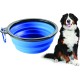 PARENCE - Travel Bowls for Dogs and Cats, Collapsible Silicone/Certified Component Free Travel Bowl for Volatile Substances (Blue) PARENCE - Travel Bowls for Dogs and Cats, Collapsible Silicone/Certified Component Free Travel Bowl for Volatile Substances (Blue)
