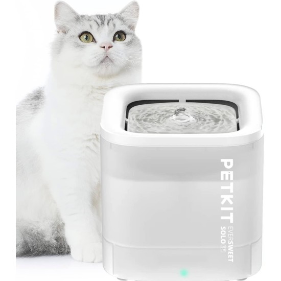 PETKIT Cybertail Cat Drinking Fountain, Dog Water Dispenser, 1.85 L Cat/Dog Water Fountain, Intelligent LED Light, 25 dB Extremely Quiet, Corded Water Dispenser, Cordless Water Pump PETKIT Cybertail Cat Drinking Fountain, Dog Water Dispenser, 1.85 L Cat/Dog Water Fountain, Intelligent LED Light, 25 dB Extremely Quiet, Corded Water Dispenser, Cordless Water Pump