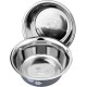 PETTOM Pack of 2 Stainless Steel Dog Bowls (860 ml), Feeding Bowl for Small Dogs and Cats, Stainless Steel with Non-Slip Silicone Base, Drinking Bowl for Dogs and Cats, S - 17.5 cm, Grey PETTOM Pack of 2 Stainless Steel Dog Bowls (860 ml), Feeding Bowl for Small Dogs and Cats, Stainless Steel with Non-Slip Silicone Base, Drinking Bowl for Dogs and Cats, S - 17.5 cm, Grey