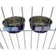 Pair of Dog Bowls for Crates/Cages or Pens, Large, 2.0 Litre, Pink Pair of Dog Bowls for Crates/Cages or Pens, Large, 2.0 Litre, Pink