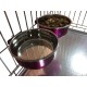 Pair of Dog Bowls for Crates/Cages or Pens, Large, 2.0 Litre, Pink Pair of Dog Bowls for Crates/Cages or Pens, Large, 2.0 Litre, Pink
