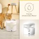 Panasonic CP-JNF01CW Smart Pet Feeder, Automatic Feeder, Cats & Small, Medium Dogs, 2.8 Litres, App Control, Level Monitoring, WiFi, Dishwasher Safe Bowl, Dual Stream, White