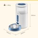 Panasonic CP-JNF01CW Smart Pet Feeder, Automatic Feeder, Cats & Small, Medium Dogs, 2.8 Litres, App Control, Level Monitoring, WiFi, Dishwasher Safe Bowl, Dual Stream, White