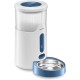Panasonic CP-JNF01CW Smart Pet Feeder, Automatic Feeder, Cats & Small, Medium Dogs, 2.8 Litres, App Control, Level Monitoring, WiFi, Dishwasher Safe Bowl, Dual Stream, White