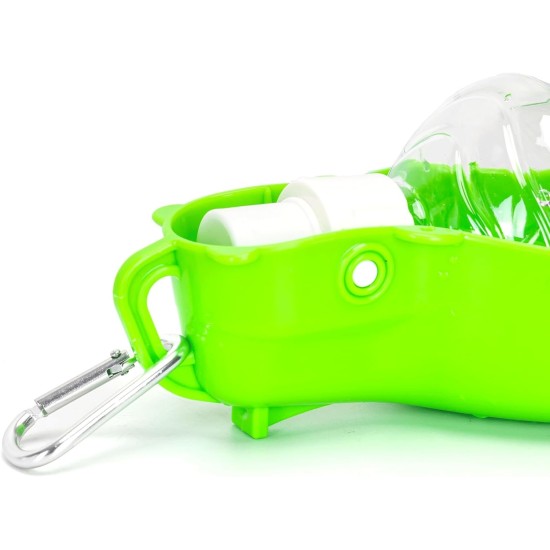 Patapalooza Tragbare Trinkflasche für Haustiere, leicht, robust, mit Tragegriff, ideal für Reisen und Spaziergänge, hält das Wasser frisch. Patapalooza Tragbare Trinkflasche für Haustiere, leicht, robust, mit Tragegriff, ideal für Reisen und Spaziergänge, hält das Wasser frisch.