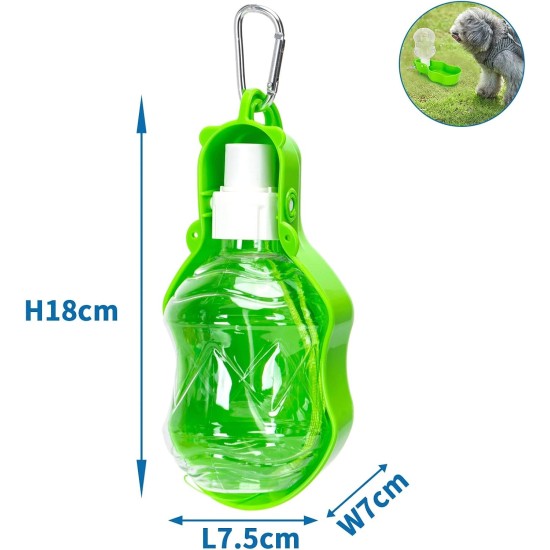 Patapalooza Tragbare Trinkflasche für Haustiere, leicht, robust, mit Tragegriff, ideal für Reisen und Spaziergänge, hält das Wasser frisch. Patapalooza Tragbare Trinkflasche für Haustiere, leicht, robust, mit Tragegriff, ideal für Reisen und Spaziergänge, hält das Wasser frisch.