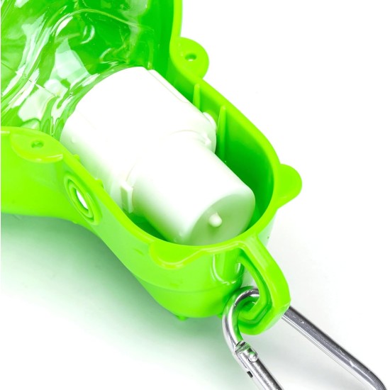 Patapalooza Tragbare Trinkflasche für Haustiere, leicht, robust, mit Tragegriff, ideal für Reisen und Spaziergänge, hält das Wasser frisch. Patapalooza Tragbare Trinkflasche für Haustiere, leicht, robust, mit Tragegriff, ideal für Reisen und Spaziergänge, hält das Wasser frisch.