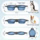 Pawaboo Foldable Dog Bowl, Pack of 2 450 ml Dog Travel Bowls, Portable Silicone Leak-Proof Drinking Bowl, Feeding Bowl with Lid and Carabiner for Dogs Cats Walks on the Go - Turquoise + Purple Pawaboo Foldable Dog Bowl, Pack of 2 450 ml Dog Travel Bowls, Portable Silicone Leak-Proof Drinking Bowl, Feeding Bowl with Lid and Carabiner for Dogs Cats Walks on the Go - Turquoise + Purple