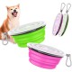 Pawaboo Foldable Dog Bowl, Pack of 2 450 ml Dog Travel Bowls, Portable Silicone Leak-Proof Drinking Bowl, Feeding Bowl with Lid and Carabiner for Dogs Cats Walks on the Go - Turquoise + Purple Pawaboo Foldable Dog Bowl, Pack of 2 450 ml Dog Travel Bowls, Portable Silicone Leak-Proof Drinking Bowl, Feeding Bowl with Lid and Carabiner for Dogs Cats Walks on the Go - Turquoise + Purple