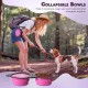 Pawaboo Foldable Dog Bowl, Pack of 2 450 ml Dog Travel Bowls, Portable Silicone Leak-Proof Drinking Bowl, Feeding Bowl with Lid and Carabiner for Dogs Cats Walks on the Go - Turquoise + Purple Pawaboo Foldable Dog Bowl, Pack of 2 450 ml Dog Travel Bowls, Portable Silicone Leak-Proof Drinking Bowl, Feeding Bowl with Lid and Carabiner for Dogs Cats Walks on the Go - Turquoise + Purple