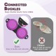 Pawaboo Foldable Dog Bowl, Pack of 2 450 ml Dog Travel Bowls, Portable Silicone Leak-Proof Drinking Bowl, Feeding Bowl with Lid and Carabiner for Dogs Cats Walks on the Go - Turquoise + Purple Pawaboo Foldable Dog Bowl, Pack of 2 450 ml Dog Travel Bowls, Portable Silicone Leak-Proof Drinking Bowl, Feeding Bowl with Lid and Carabiner for Dogs Cats Walks on the Go - Turquoise + Purple