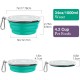 Pawaboo Foldable Dog Bowl, Pack of 2 450 ml Dog Travel Bowls, Portable Silicone Leak-Proof Drinking Bowl, Feeding Bowl with Lid and Carabiner for Dogs Cats Walks on the Go - Turquoise + Purple Pawaboo Foldable Dog Bowl, Pack of 2 450 ml Dog Travel Bowls, Portable Silicone Leak-Proof Drinking Bowl, Feeding Bowl with Lid and Carabiner for Dogs Cats Walks on the Go - Turquoise + Purple