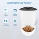 Pawmate 4L Button Operation Automatic Cat Feeder with Timer, Pet Feeder with Programmable Up to 15 Portion Control, 6 Meals Daily Pawmate 4L Button Operation Automatic Cat Feeder with Timer, Pet Feeder with Programmable Up to 15 Portion Control, 6 Meals Daily