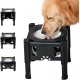 Pawque Raised Dog Bowl, Water Bowl for Dogs, 80 oz Stand with Adjustable 3 Heights (6.1 Inches, 7.7 Inches, 9.3 Inches) for Medium and Small Dogs, No-Spill and Non-Slip Dog Bowl Pawque Raised Dog Bowl, Water Bowl for Dogs, 80 oz Stand with Adjustable 3 Heights (6.1 Inches, 7.7 Inches, 9.3 Inches) for Medium and Small Dogs, No-Spill and Non-Slip Dog Bowl