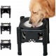 Pawque Raised Dog Bowl, Water Bowl for Dogs, 80 oz Stand with Adjustable 3 Heights (6.1 Inches, 7.7 Inches, 9.3 Inches) for Medium and Small Dogs, No-Spill and Non-Slip Dog Bowl Pawque Raised Dog Bowl, Water Bowl for Dogs, 80 oz Stand with Adjustable 3 Heights (6.1 Inches, 7.7 Inches, 9.3 Inches) for Medium and Small Dogs, No-Spill and Non-Slip Dog Bowl