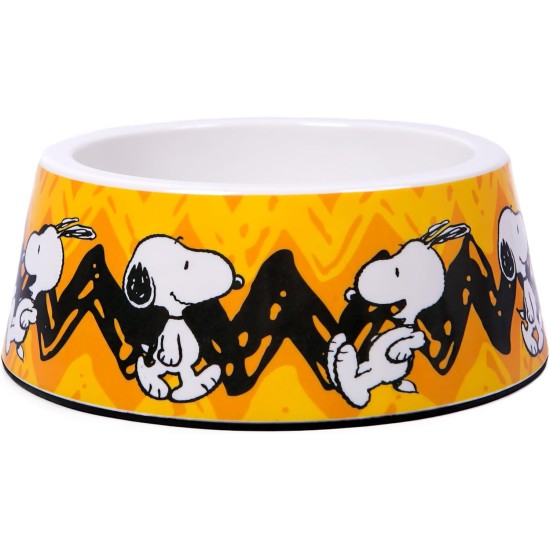 Peanuts Officially Licensed Food Bowls, Colorful Bowls with Non-Slip Silicone Base, High Quality and Durable Material, Various Sizes and Colours (Charlie Brown, XL) Peanuts Officially Licensed Food Bowls, Colorful Bowls with Non-Slip Silicone Base, High Quality and Durable Material, Various Sizes and Colours (Charlie Brown, XL)