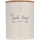 Pearhead Good Dog Ceramic and Wood Treat Jar Pearhead Good Dog Ceramic and Wood Treat Jar