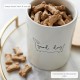 Pearhead Good Dog Ceramic and Wood Treat Jar Pearhead Good Dog Ceramic and Wood Treat Jar
