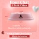 Pet Bowl for Cats & Small Dogs, Small Animals, Slow and Healthy Eating, Promotes Animal Digestion, Anti Vomiting, Design with Non-Slip Feet (Small, Pink) Pet Bowl for Cats & Small Dogs, Small Animals, Slow and Healthy Eating, Promotes Animal Digestion, Anti Vomiting, Design with Non-Slip Feet (Small, Pink)