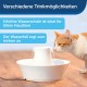 PetSafe Ceramic Cat Fountain in Avalon or Bachgeflüster Model with 2 Litre or 1.8 Litre Water Capacity, Drinking Fountain for Cats and Dogs with Dual Filter System and Dishwasher Safe Bowl