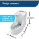 PetSafe Drinkwell Mini Water Fountain 1.2 Litre BPA Free Organic Filter Quiet Non-Slip Water Fountain for Dogs and Cats