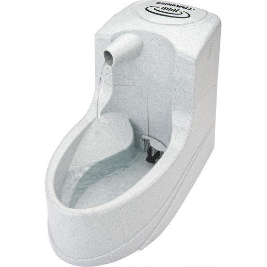 PetSafe Drinkwell Mini Water Fountain 1.2 Litre BPA Free Organic Filter Quiet Non-Slip Water Fountain for Dogs and Cats