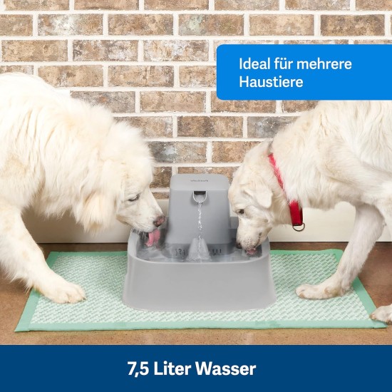 PetSafe Drinkwell Water Fountain Adjustable Flow Easy Clean Fountain for Pets PetSafe Drinkwell Water Fountain Adjustable Flow Easy Clean Fountain for Pets