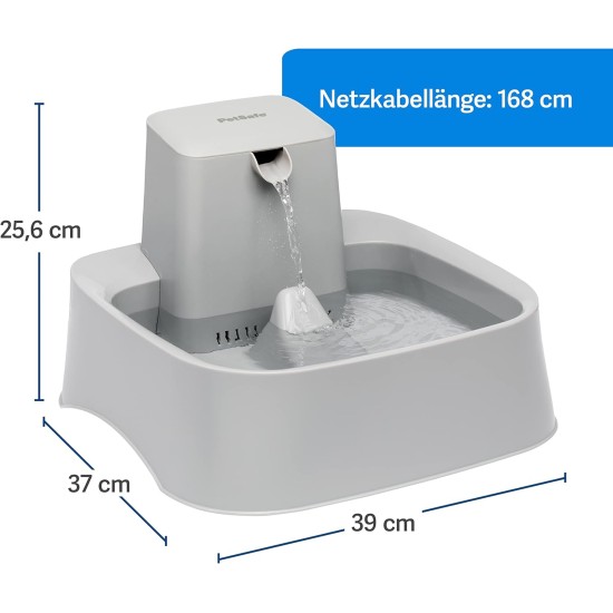 PetSafe Drinkwell Water Fountain Adjustable Flow Easy Clean Fountain for Pets PetSafe Drinkwell Water Fountain Adjustable Flow Easy Clean Fountain for Pets