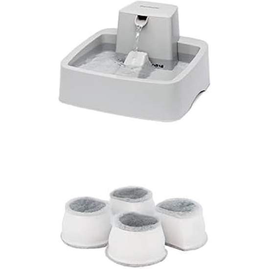 PetSafe Drinkwell Water Fountain Adjustable Flow Easy Clean Fountain for Pets PetSafe Drinkwell Water Fountain Adjustable Flow Easy Clean Fountain for Pets