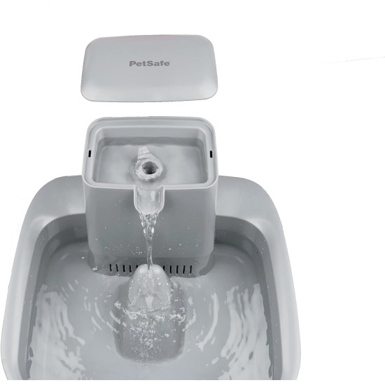 PetSafe Drinkwell Water Fountain Adjustable Flow Easy Clean Fountain for Pets PetSafe Drinkwell Water Fountain Adjustable Flow Easy Clean Fountain for Pets