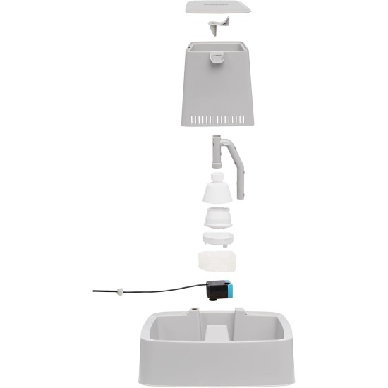 PetSafe Drinkwell Water Fountain Adjustable Flow Easy Clean Fountain for Pets PetSafe Drinkwell Water Fountain Adjustable Flow Easy Clean Fountain for Pets