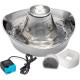 PetSafe Stainless Steel Water Fountain for Cats and Dogs - Seaside 60 oz or 360 Multi-Pet 350 ml Drinking Fountain, Seaside, Stainless Steel, Stainless Steel PetSafe Stainless Steel Water Fountain for Cats and Dogs - Seaside 60 oz or 360 Multi-Pet 350 ml Drinking Fountain, Seaside, Stainless Steel, Stainless Steel