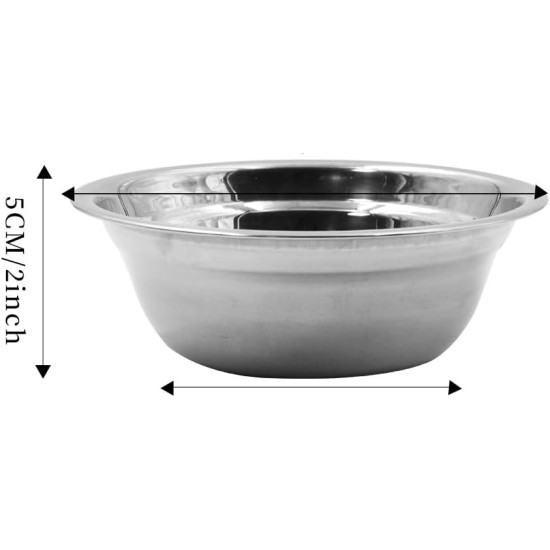 Petsoigné 2 x Interchangeable Bowls Stainless Steel for Cat Bowls Dog Bowl Set Ceramic and Stainless Steel (Interchangeable, Stainless Steel) Petsoigné 2 x Interchangeable Bowls Stainless Steel for Cat Bowls Dog Bowl Set Ceramic and Stainless Steel (Interchangeable, Stainless Steel)