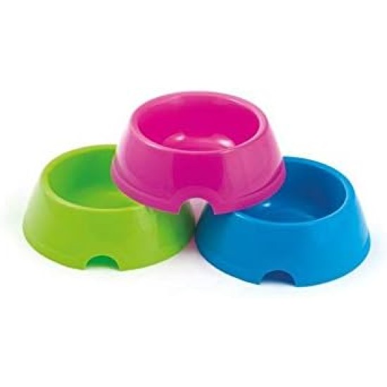 Plastic Puppy Bowl 12cm Plastic Puppy Bowl 12cm