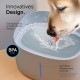 Pretty PAW® Drinking Fountain for Dogs, Super Quiet Dog Drinking Fountain with 7 Litre Water Tank, BPA-Free Dog Fountain with Filter & LED, Easy to Clean Dog Water Dispenser Pretty PAW® Drinking Fountain for Dogs, Super Quiet Dog Drinking Fountain with 7 Litre Water Tank, BPA-Free Dog Fountain with Filter & LED, Easy to Clean Dog Water Dispenser
