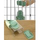 QWORK® Automatic Feeder for Small Pets, Automatic Feeder 870 ml and Water Dispenser 800 ml for Hedgehogs, Rabbits, Chickens, Small Cats and Dogs QWORK® Automatic Feeder for Small Pets, Automatic Feeder 870 ml and Water Dispenser 800 ml for Hedgehogs, Rabbits, Chickens, Small Cats and Dogs